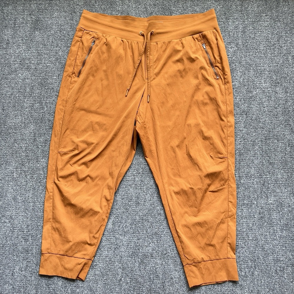 Athleta Women's Trekkie North Jogger Pants Plus‎ Size 22 Beige Pull-on Caramel